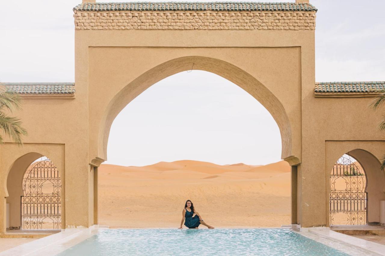 Sahara Pearl Hotel Merzouga Bagian luar foto