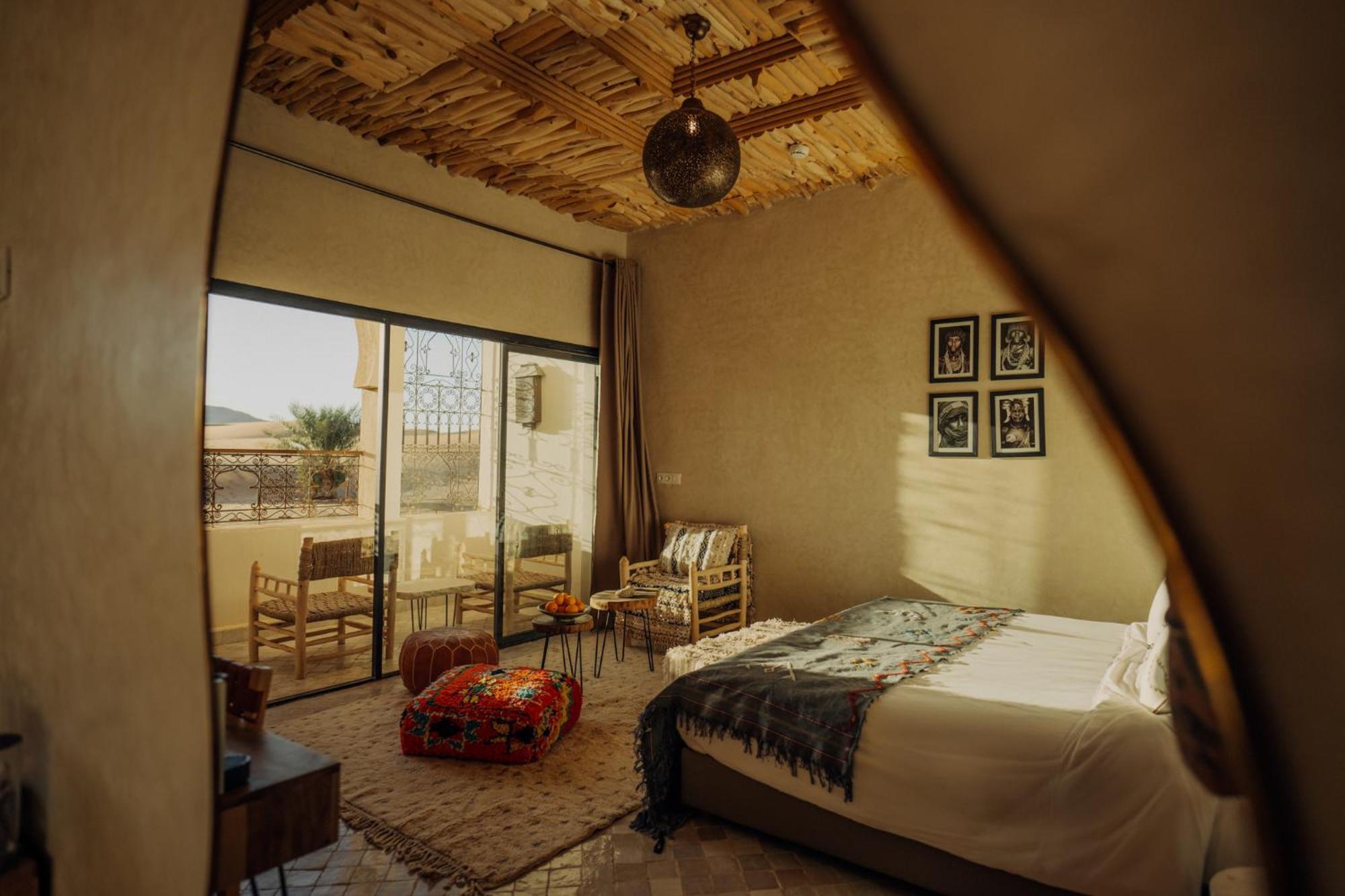 Sahara Pearl Hotel Merzouga Bagian luar foto