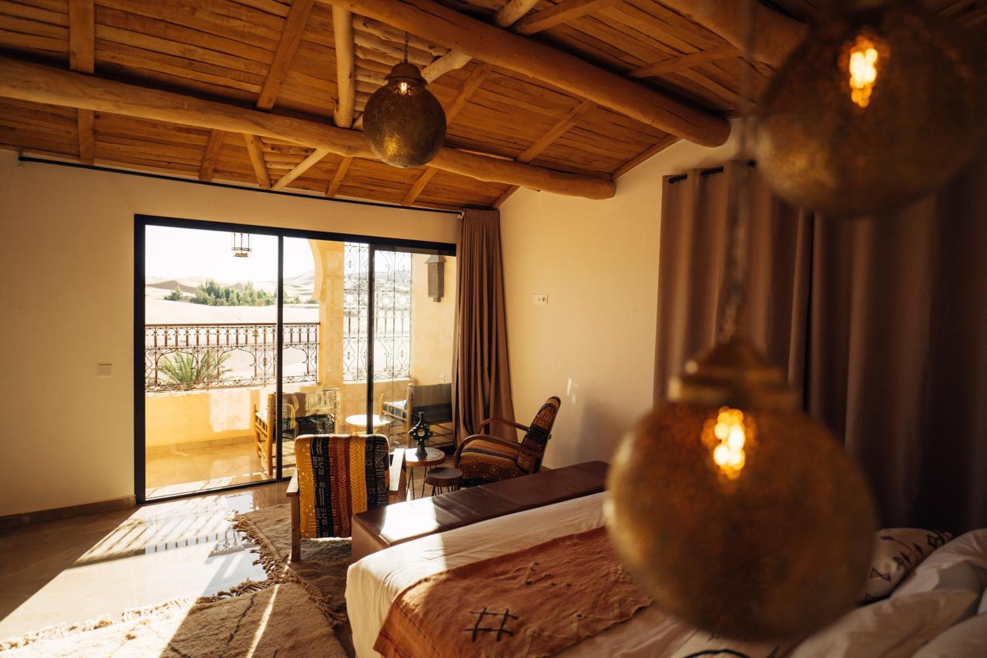 Sahara Pearl Hotel Merzouga Bagian luar foto