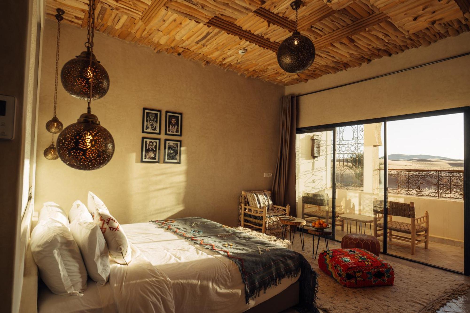 Sahara Pearl Hotel Merzouga Bagian luar foto